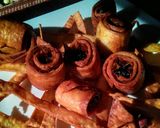 Foto del paso 6 de la receta: Rollos de Nieve con bacon y ciruelas pasas!!