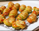 Foto langkah ke 8 dari resep Roti Manis Pandan soft Roll.