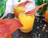 Une image de l'étape 5 de Gaspacho de melon 🍈 # août.