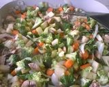 Foto del paso 4 de la receta: Pastel de verduras (Sartén eléctrica)