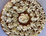 A picture of step 3 of Mawa malai eggless cake.