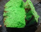 Foto langkah ke 5 dari resep Marmer Pandan Cake.