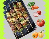 A picture of step 4 of Punjabi Hariyali Paneer Tikka.