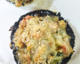 Foto del paso 3 de la receta: Champiñones rellenos de espinaca y jamón ibérico