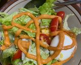 Foto langkah ke 3 dari resep Vegetable Salad with Thousand Island Dressing.