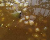 A picture of step 2 of Chole Rice.