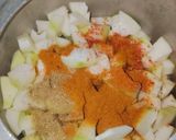 कच्चे पपीते की स्वादिष्ट सूखी सब्ज़ी रेसिपी चरण 6 फोटो