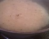 A picture of step 1 of Jeera rice.