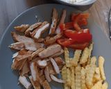 Fitt gyros tál házilag recept fázis 3 fotója