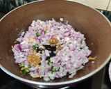 A picture of step 3 of SATTU BEETROOT PARATHA..