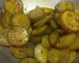 A picture of step 3 of Spiny gourd sabji.