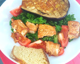 Foto del paso 8 de la receta: Grilled salmón con Berenjena al horno