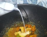 Foto langkah ke 3 dari resep Gulai Cumi Isi Tahu.
