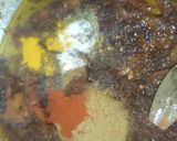 A picture of step 4 of Achari Chana Pulao.