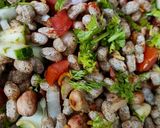 रागी झालमुड़ी फटाफट सिर्फ 5 मिनट में Ragi (finger millet) Jhalmuri in 5 minutes रागी चटपटा कुरमुरा भेल रेसिपी चरण 6 फोटो