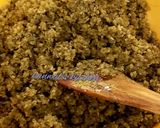 A picture of step 4 of Green moong dal barfi.