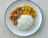 Foto langkah ke 8 dari resep Bekal Ayam Kecap dan Mix Vegetables.
