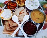 A picture of step 9 of Traditional tasty Gujarati Thali.