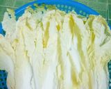 Hình bước làm 1 của món Kim chi dễ làm