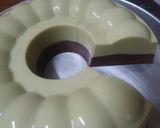 Foto langkah ke 4 dari resep Puding Matcha Coklat.