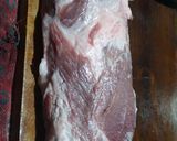 Foto del paso 1 de la receta: Bondiola rellena con salsa de savora al horno
