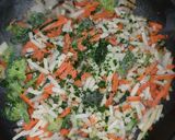 Une image de l'étape 2 de Curry de poulet aux petits légumes.