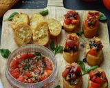 صورة لخطوة 4 من وصفة بروسكيتا بومودورو (طبق مقبلات إيطالي)Bruschetta al Pomodoro