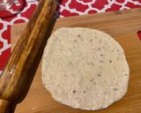A picture of step 4 of Radhaballavi (stuffed puris).