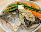 香煎鱸魚排的食譜步驟4照片