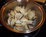 Foto del paso 3 de la receta Fetuccini con carne y marisco