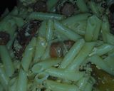 Foto del paso 3 de la receta Macarrones con chorizo y salchicha