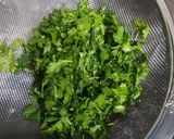 A picture of step 2 of Green garlic thepla.
