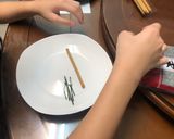 【親子共廚】萬聖節蜘蛛🕷️餅乾的食譜步驟4照片