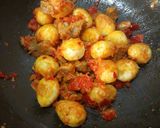 Foto langkah ke 3 dari resep Balado Telur Puyuh dan Daging Sapi.