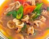 Foto langkah ke 6 dari resep Cumi Asam-Manis (simpel).