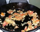 A picture of step 5 of Frittata with kale.