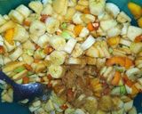 A picture of step 2 of Lemon masala fruit chaat (Ramadan iftar).