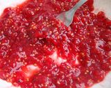 Przepis na piankę z czerwonej porzeczki krok przepisu 1 zdjęcie