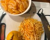 Hình bước làm 1 của món Quýt nấu đường phèn