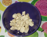 Foto del paso 1 de la receta: Zumo de tomate con snacks y tofu frito