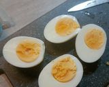 A picture of step 1 of 🐰 Easter Deviled Eggs.