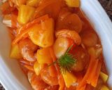 Foto langkah ke 6 dari resep Udang Crispy Saus Nanas.