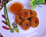 A picture of step 4 of Cheezy potato donuts.