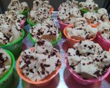 Foto langkah ke 3 dari resep Bolu Kukus Meses, Mekar.