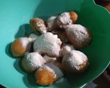 A picture of step 6 of Puff puff with milk # I'm active.