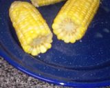 A picture of step 2 of Corn on the Cobb.