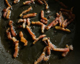 Foto del paso 3 de la receta: Espaguetis con nata y bacon