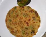 Peas chana dal paratha recipe step 9 photo