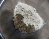 A picture of step 3 of Aloo phudina sev or Mint Potato Slims.