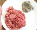 Foto langkah ke 1 dari resep Pangsit Kuah Daging mix Udang yang Gurih.
